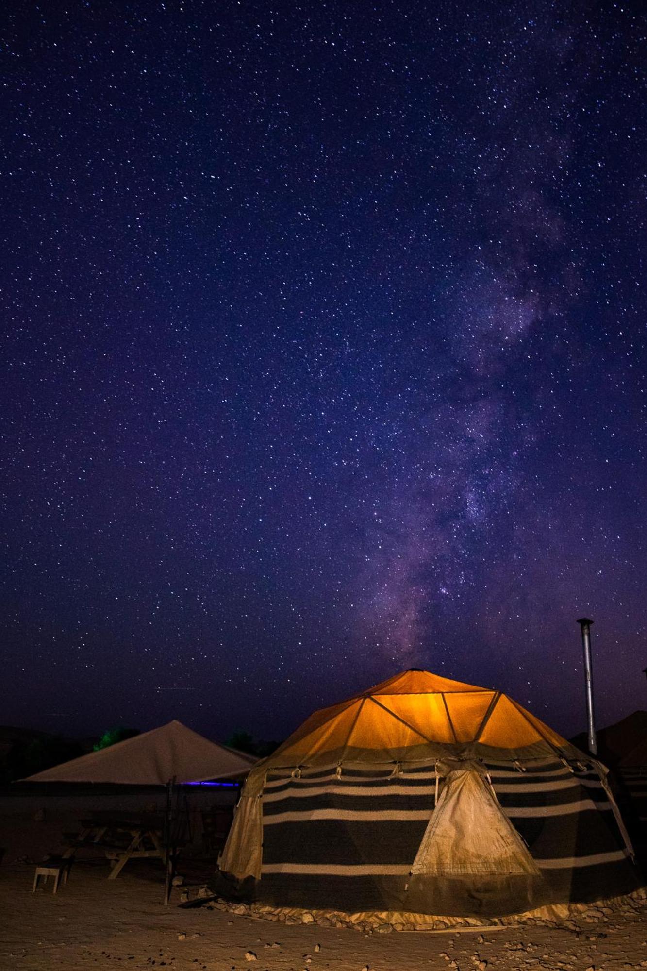 Skyline Eco-Camp Hotel Mitzpe Ramon Exterior photo