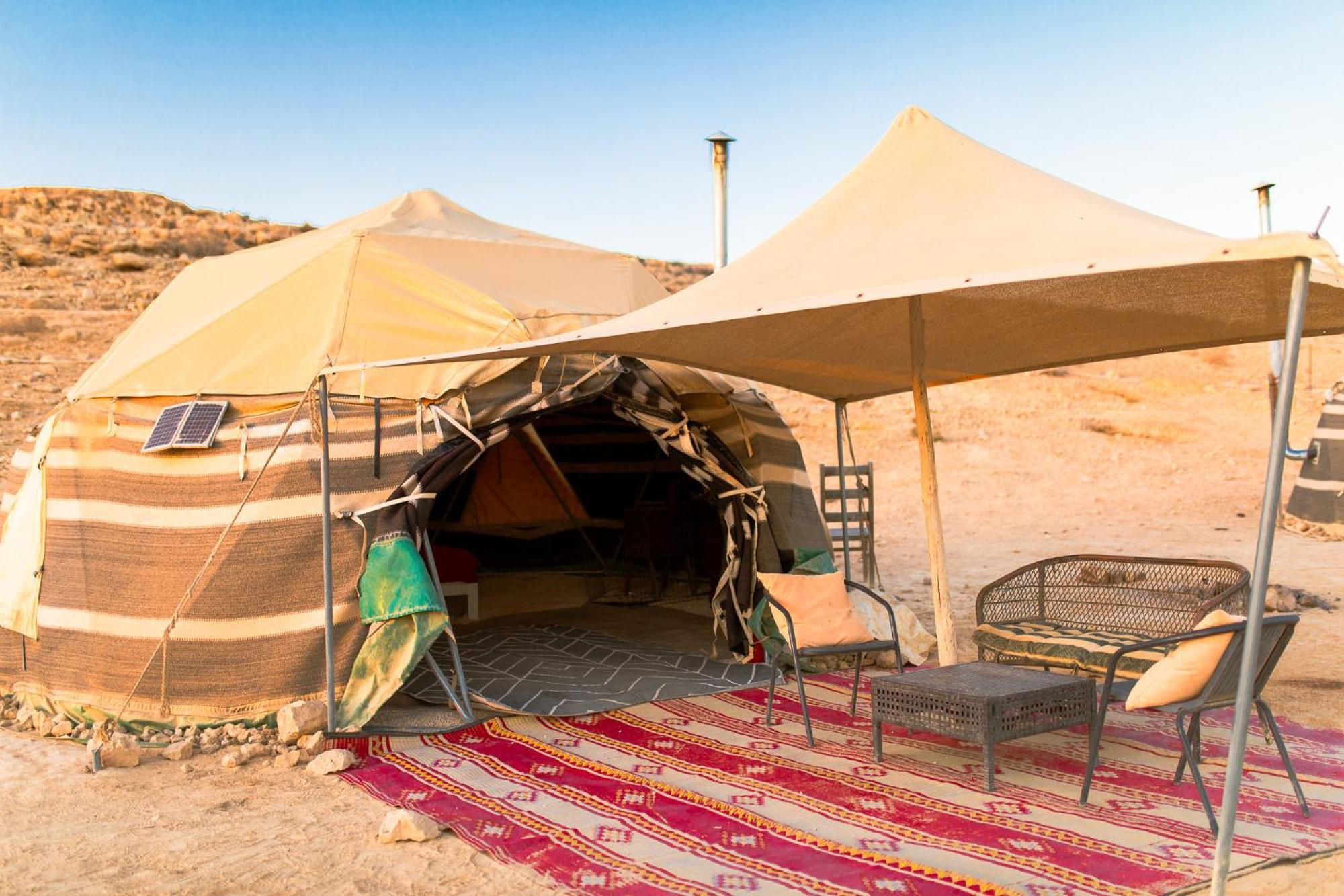 Skyline Eco-Camp Hotel Mitzpe Ramon Exterior photo