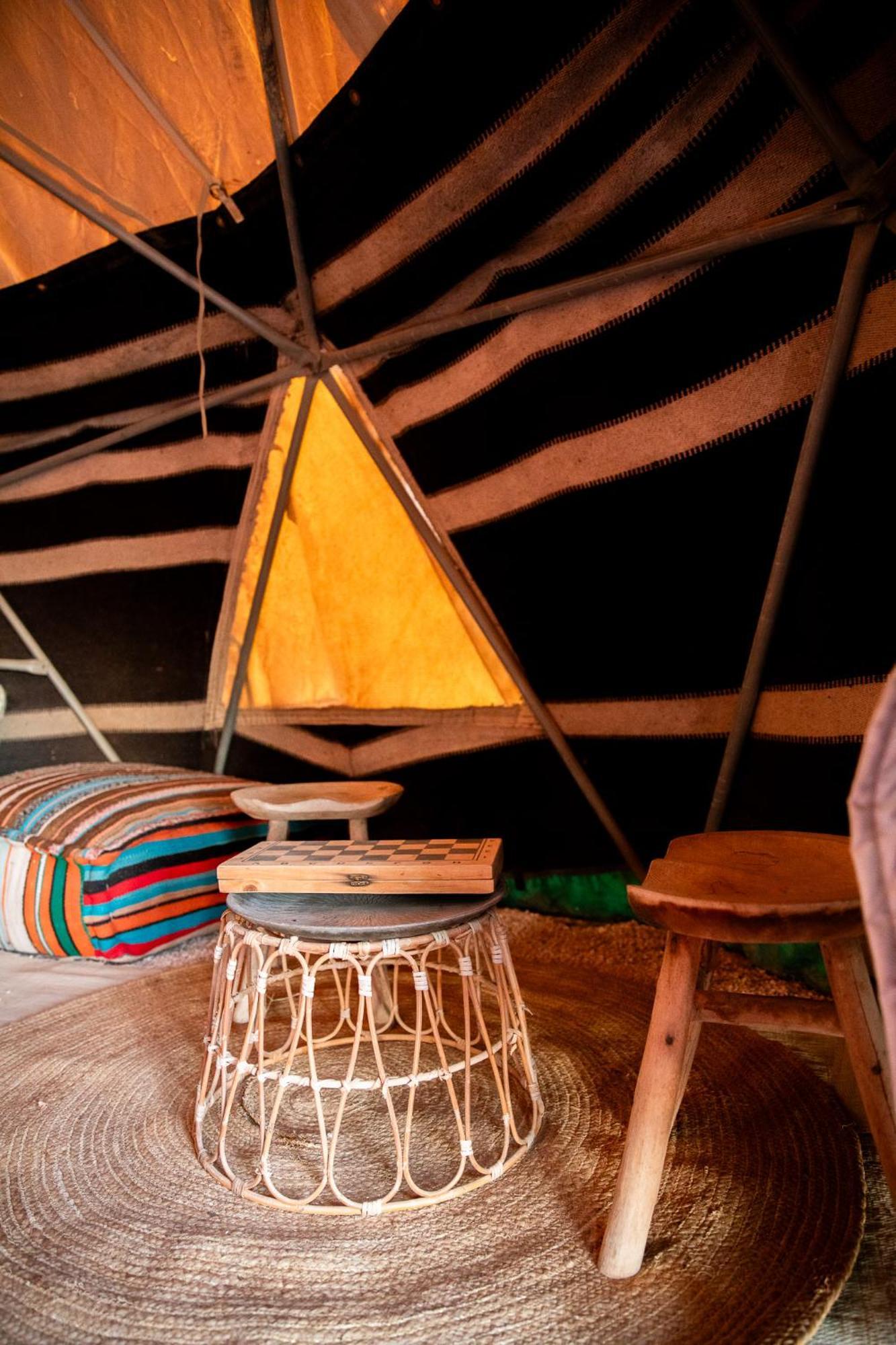 Skyline Eco-Camp Hotel Mitzpe Ramon Exterior photo